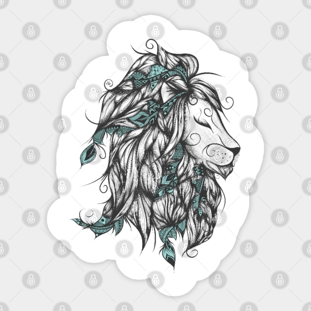 Lion Sticker by LEMEX